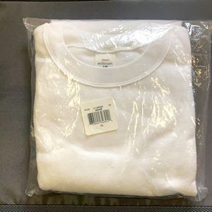 Hanes Ecosmart x large white crew neck sweater